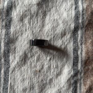 Black Size 9 Oura Ring